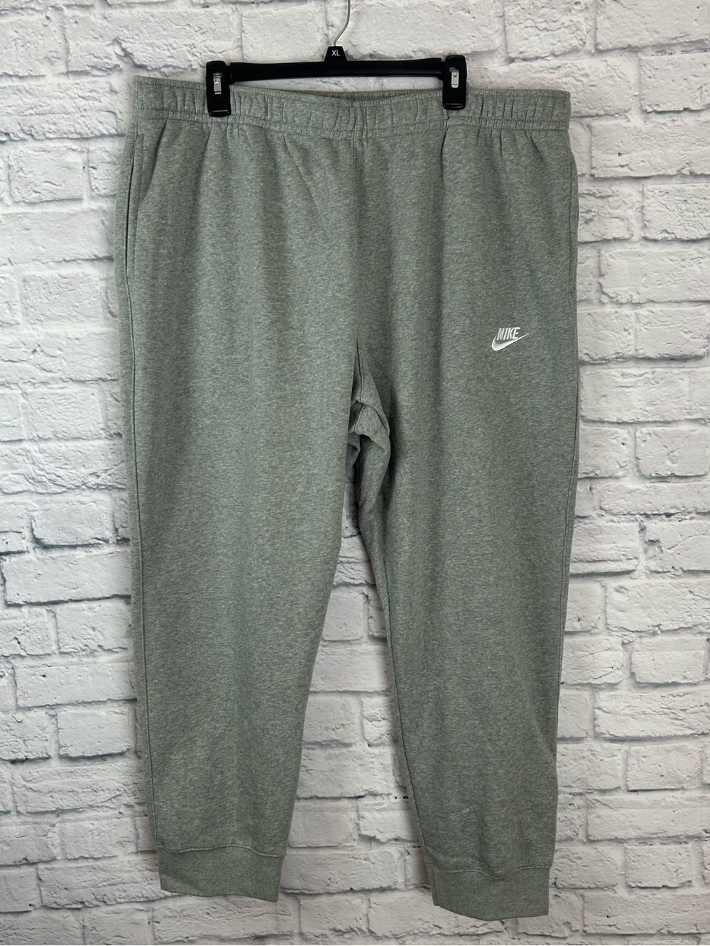 Nike Sportswear Club Fleece Jogger Sweatpants Gray Plus Size 4XL BV2671-063